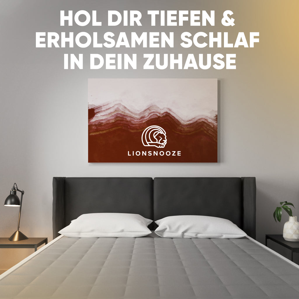 Lionsnooze GEWICHTSDECKE - Weighted Blanket 9kg 135x200cm