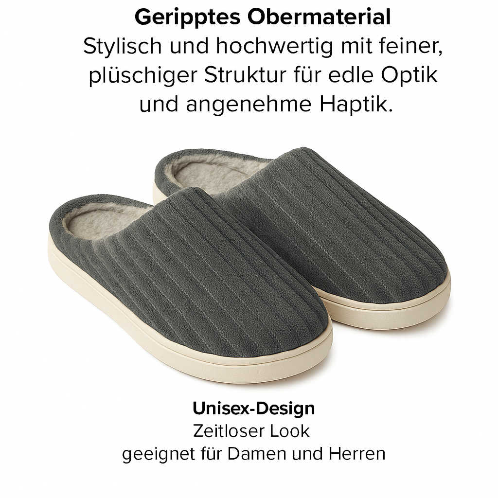 Lionsnooze Hausschuhe Grau